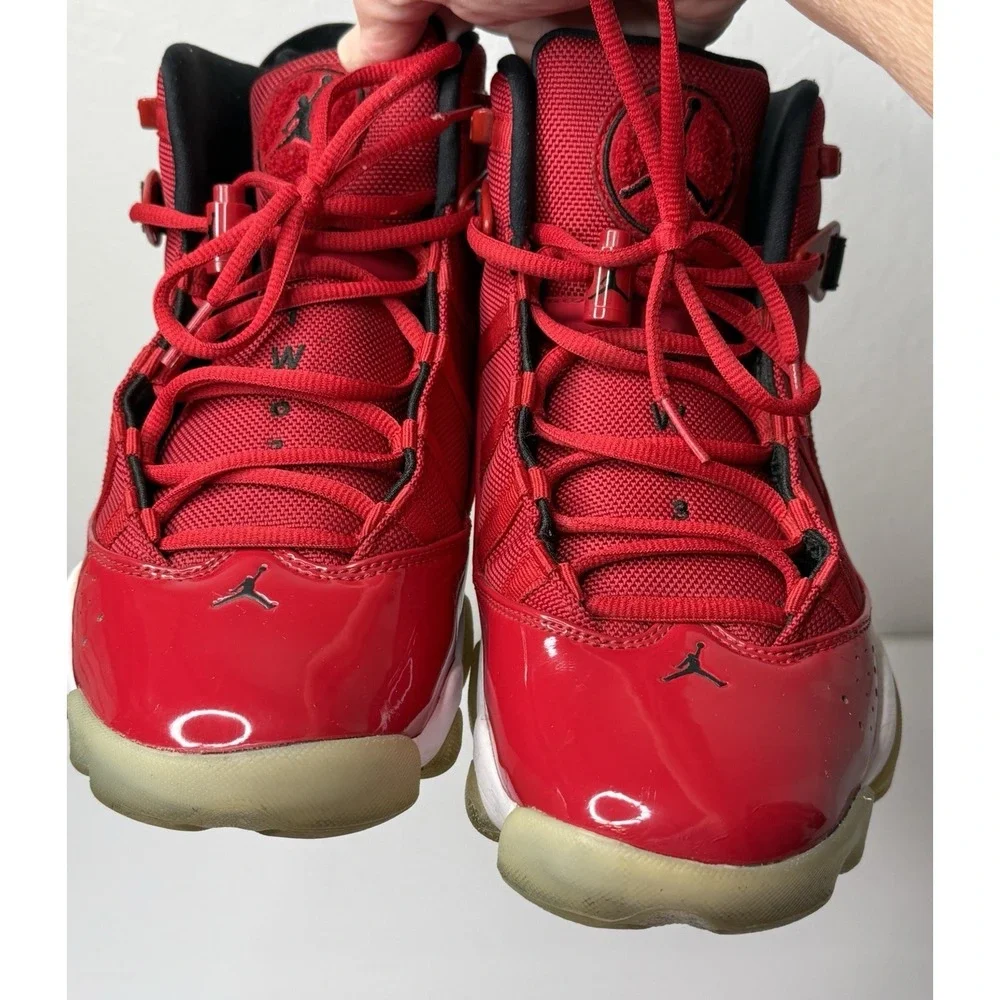 Jordan 6 Rings Gym Sneakers Red 2019 Mens Size 10 Bulky Basketball Active No Box